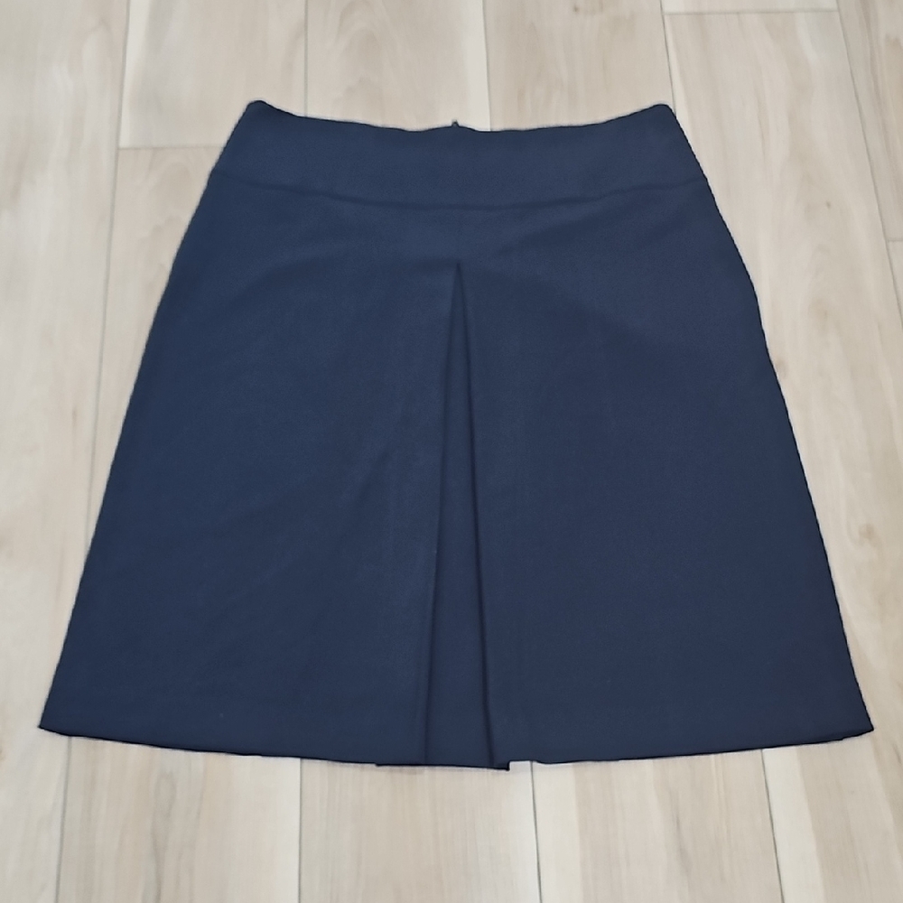 Ann Taylor Classic Navy A-Line Skirt